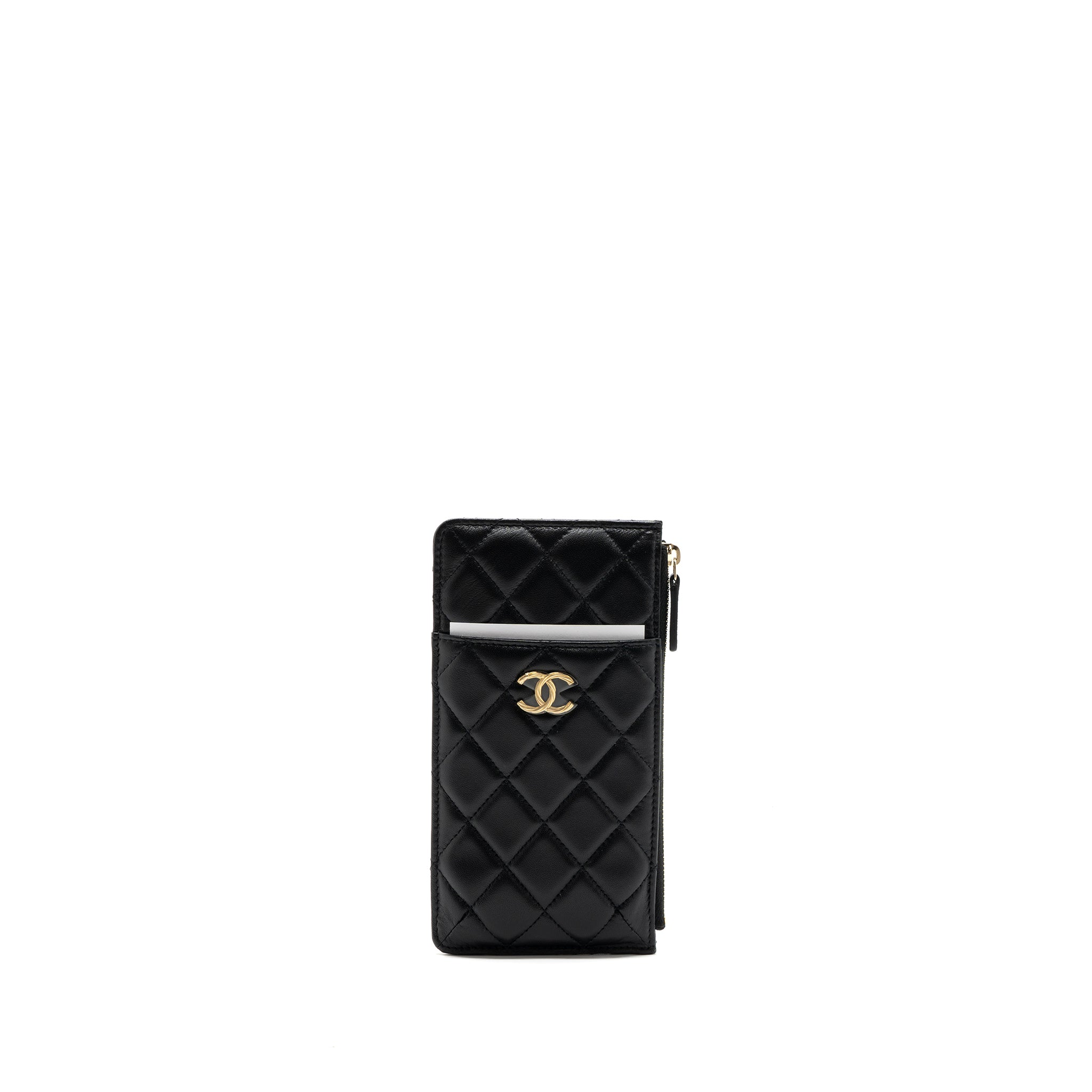 chanel-long-zip-card-holder-wallet-lambskin-black-lghw