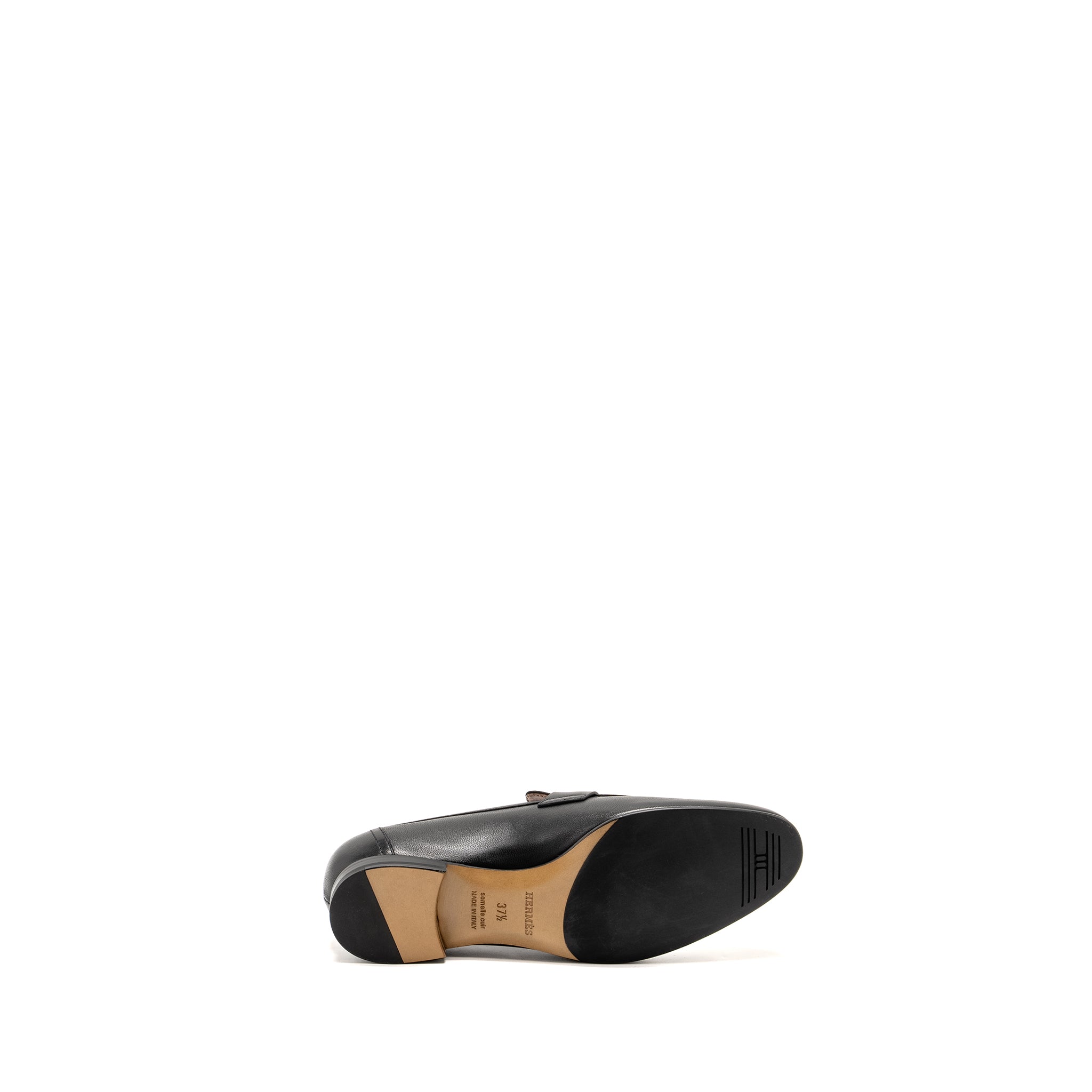 hermes-size-37-5-paris-loafer-calfskin-black-shw-copy-1
