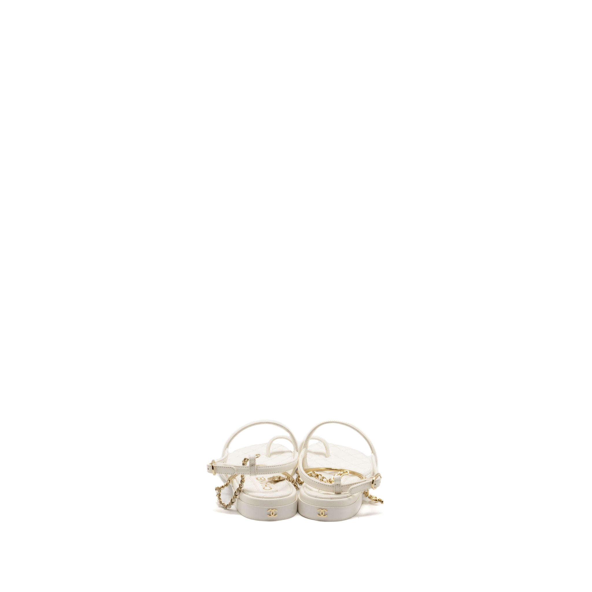 chanel-sandals-white