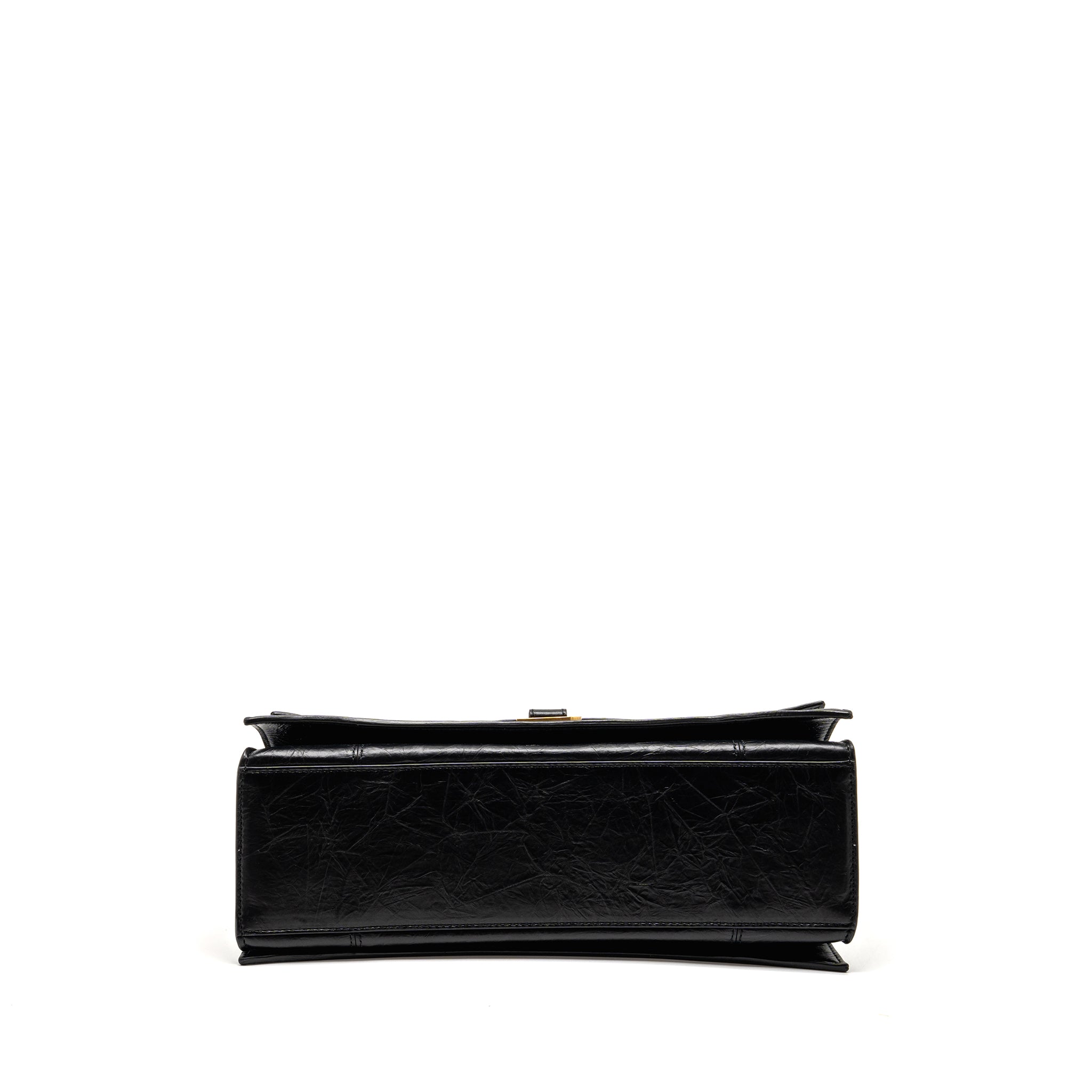 balenciaga-medium-women-s-crush-chain-bag-calfskin-black-ghw-copy-1
