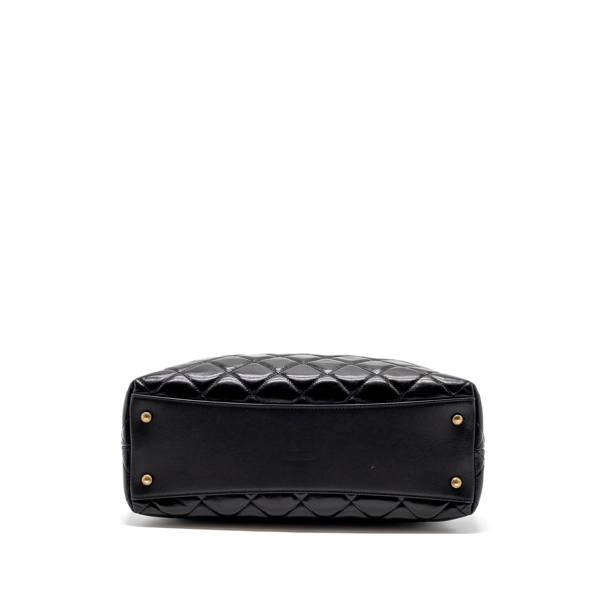 chanel-large-tote-bag-calfskin-black-brushed-ghw-copy