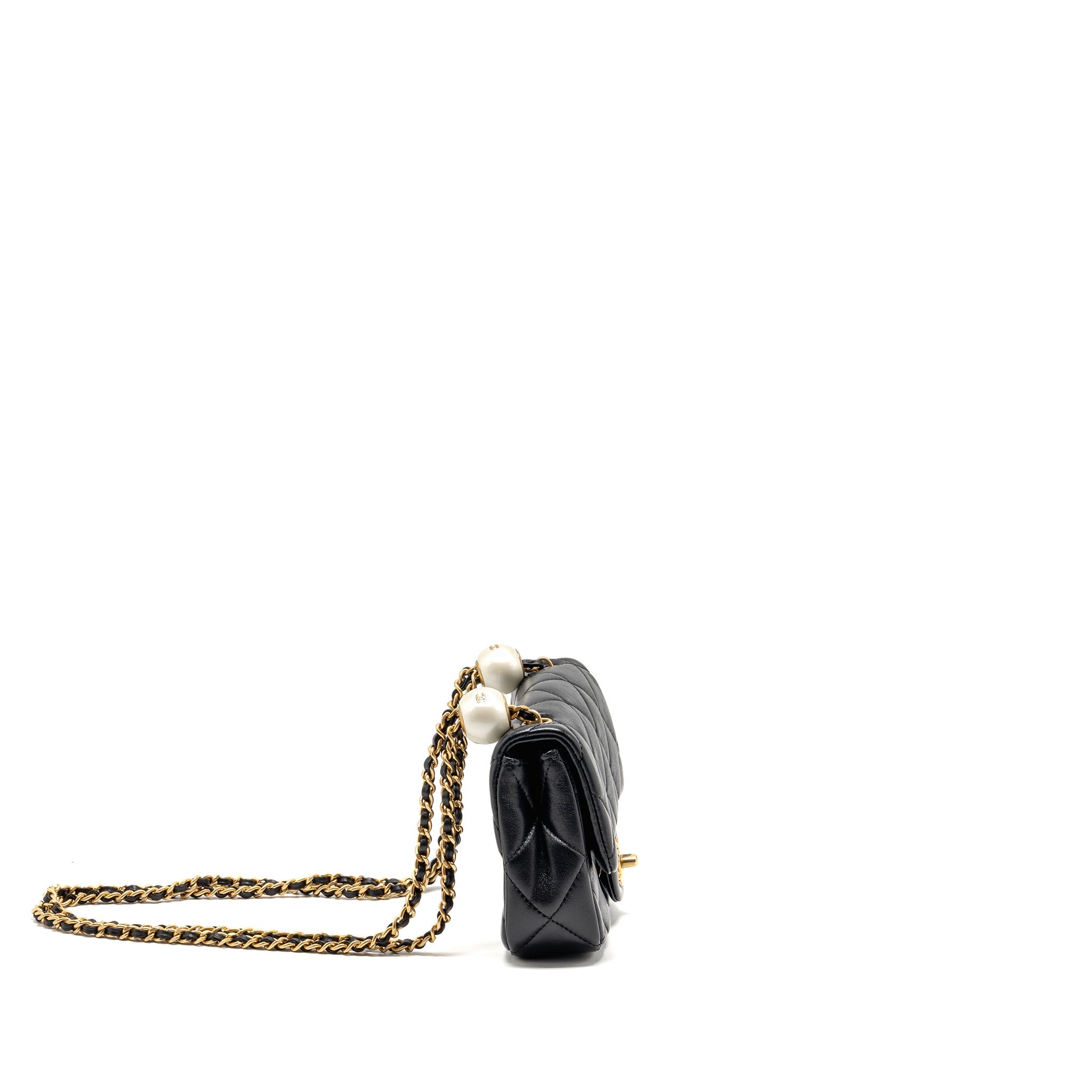 chanel-24s-pearl-adjustable-chain-mini-flap-bag-lambskin-black-ghw-microchip-copy