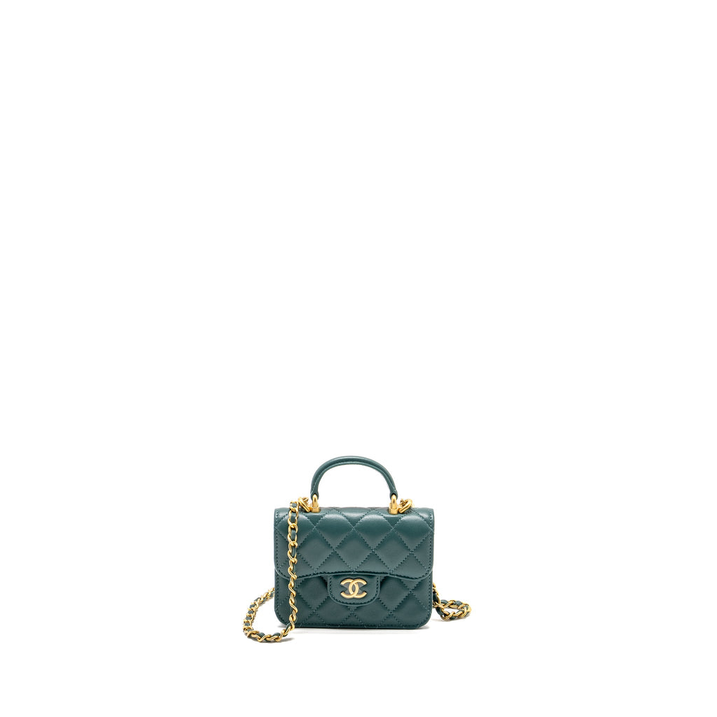 chanel-mini-flap-bag-green