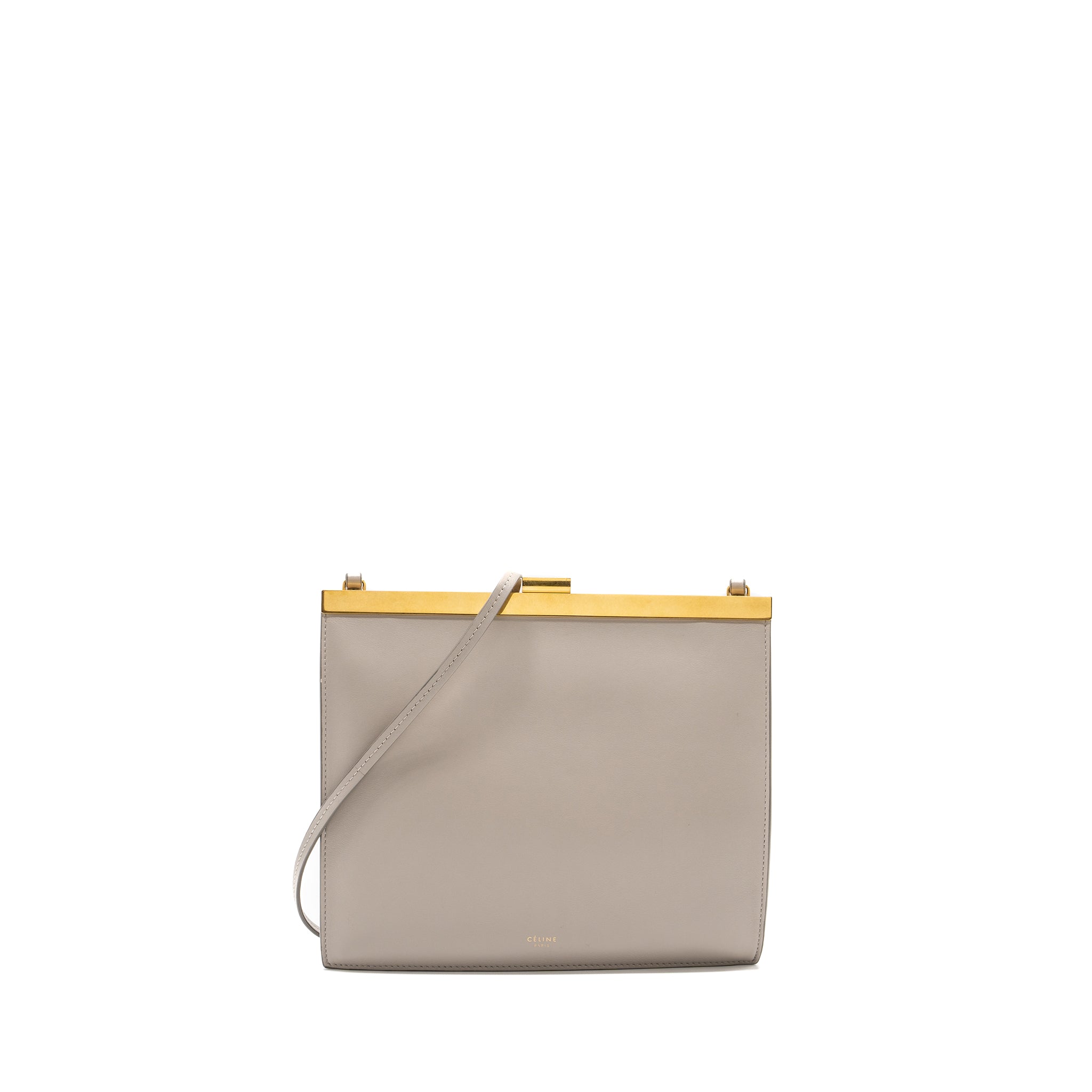 celine-mini-clasp-shoulder-bag-light-grey-leather-ghw