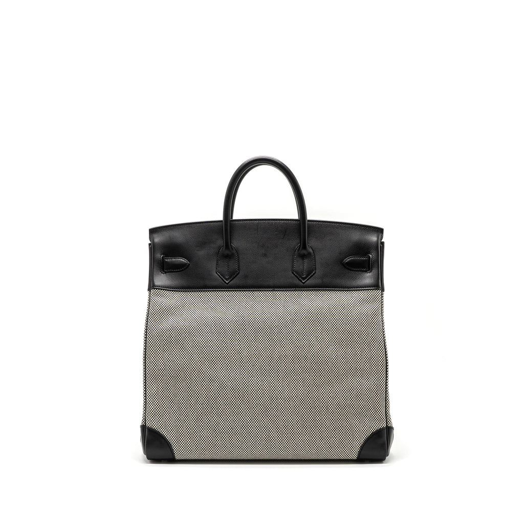 hermes-hac-birkin-40-toile-gris-canvass-evergrain-leather-black-ecru-shw-stamp-u
