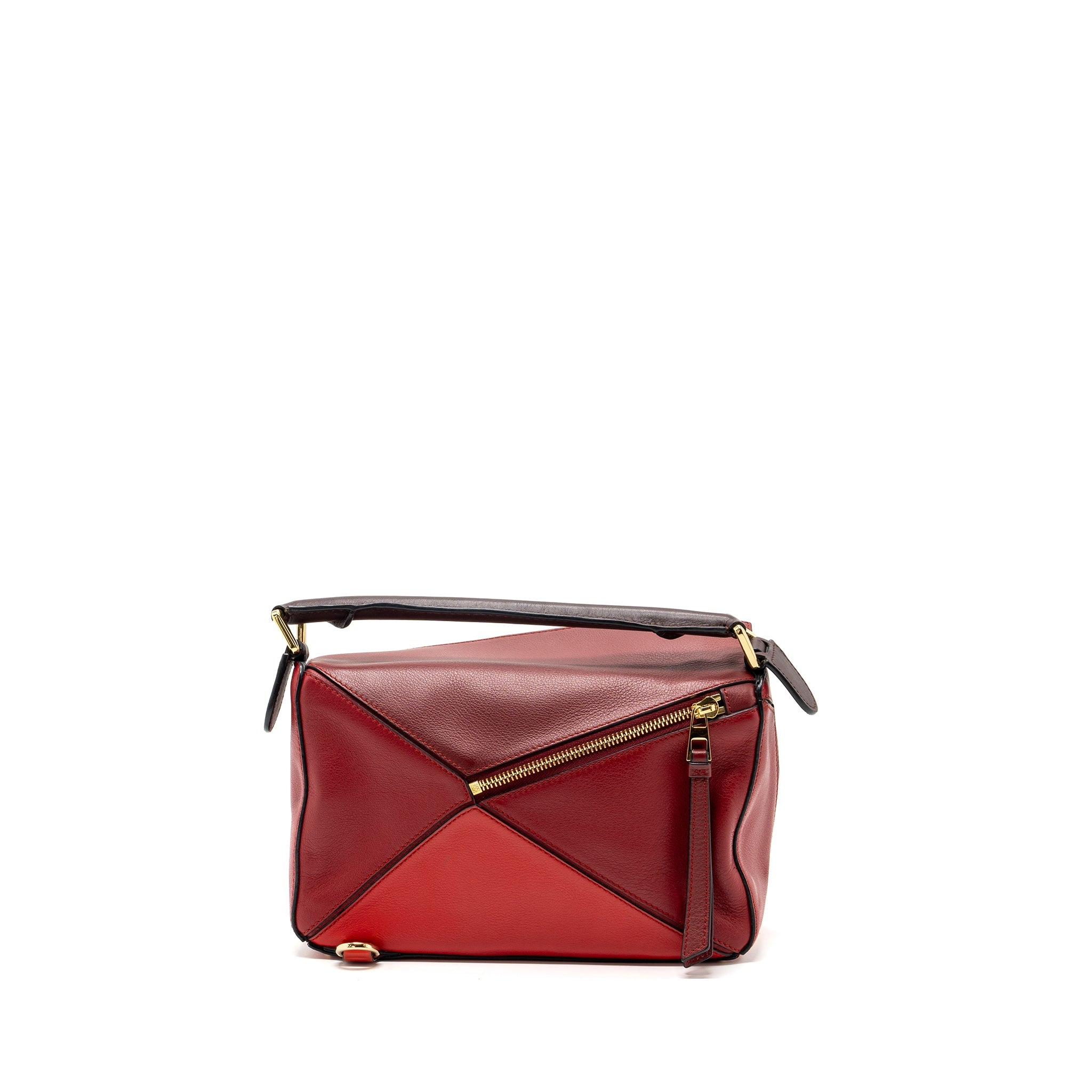 loewe-small-puzzle-bag-calfskin-red-ghw