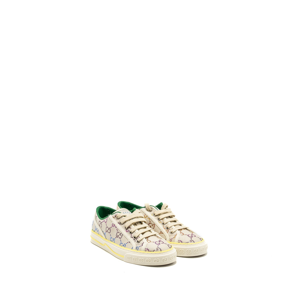 gucci-size-37-5-tennis-1977-sneaker-canvas-crystal-multicolour