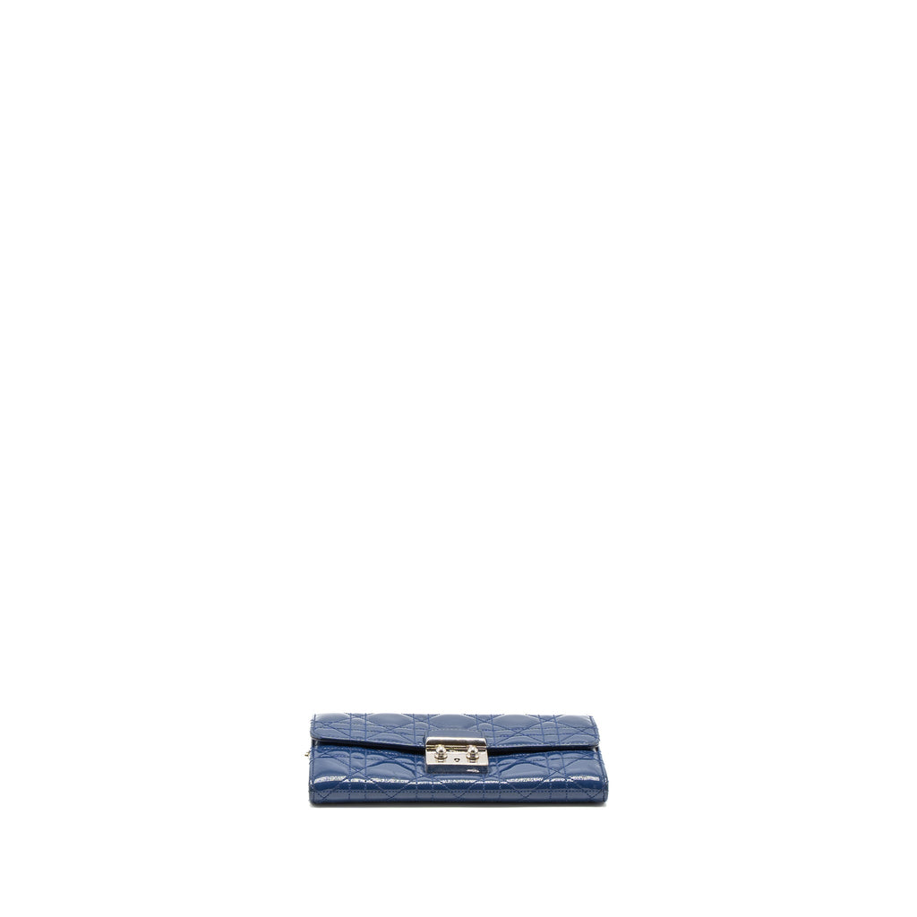 dior-flap-wallet-with-chain-patent-blue-shw