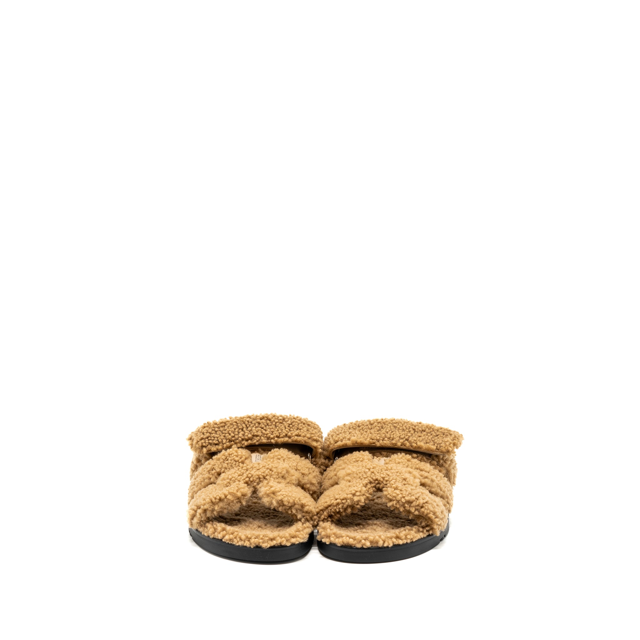 hermes-size-38-chypre-sandals-shearling-beige-argyle
