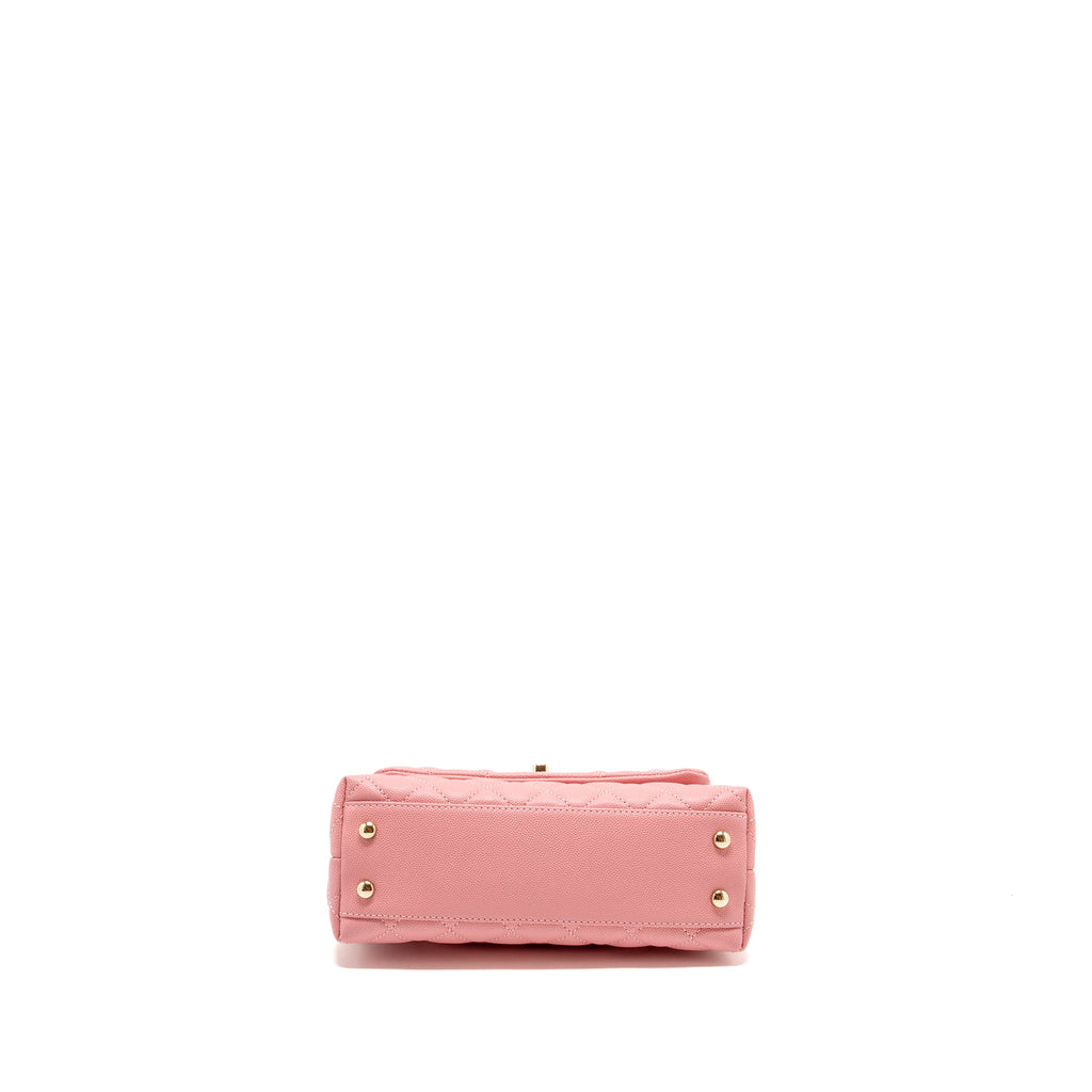 chanel-small-coco-handle-caviar-pink-lghw