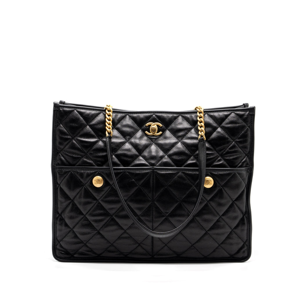 chanel-large-tote-bag-lambskin-black-brushed-ghw