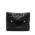 chanel-large-tote-bag-lambskin-black-brushed-ghw
