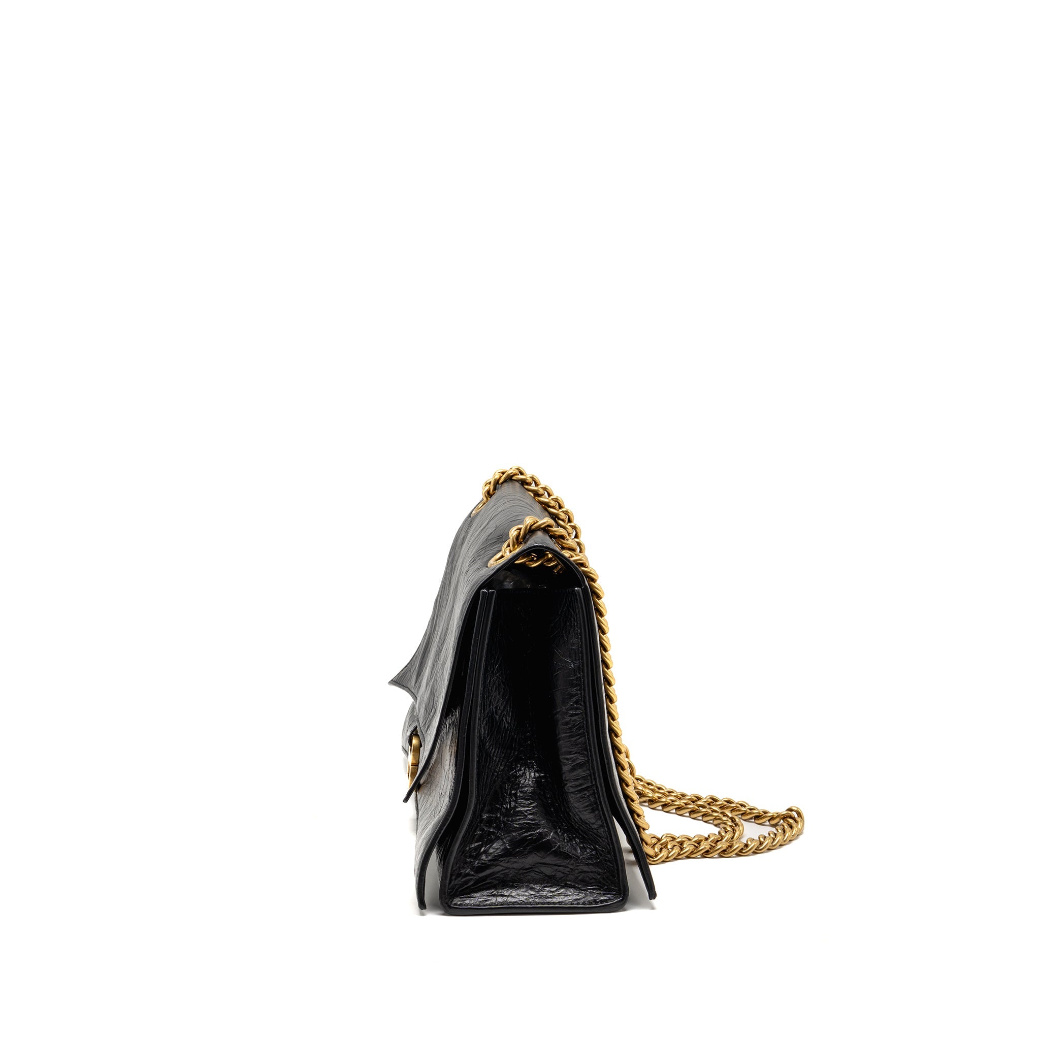 balenciaga-medium-women-s-crush-chain-bag-calfskin-black-ghw-copy-1