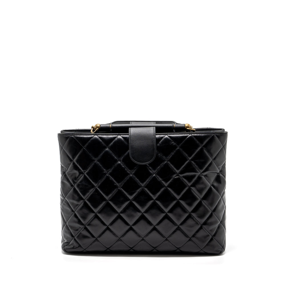 chanel-large-tote-bag-calfskin-black-brushed-ghw-copy