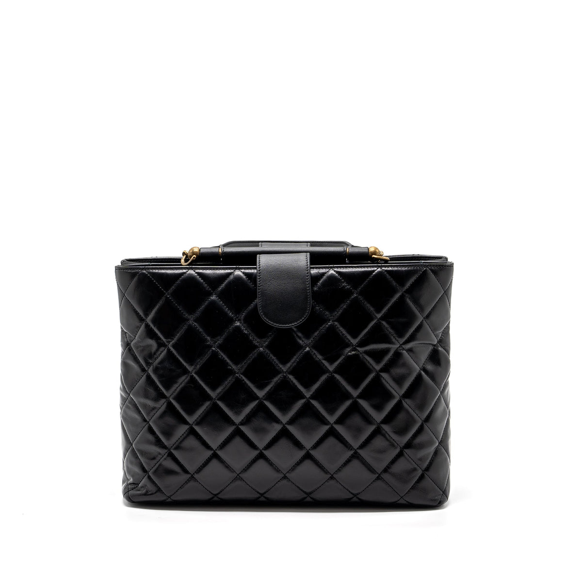 chanel-large-tote-bag-calfskin-black-brushed-ghw-copy