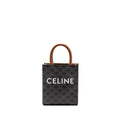 celine-mini-vertical-cabas-triomphe-canvas-brown-ghw-1