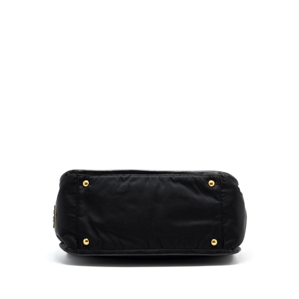 prada-tote-bag-nylon-leather-black-ghw