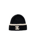 chanel-beanie-hat-wool-cashmere-black-white
