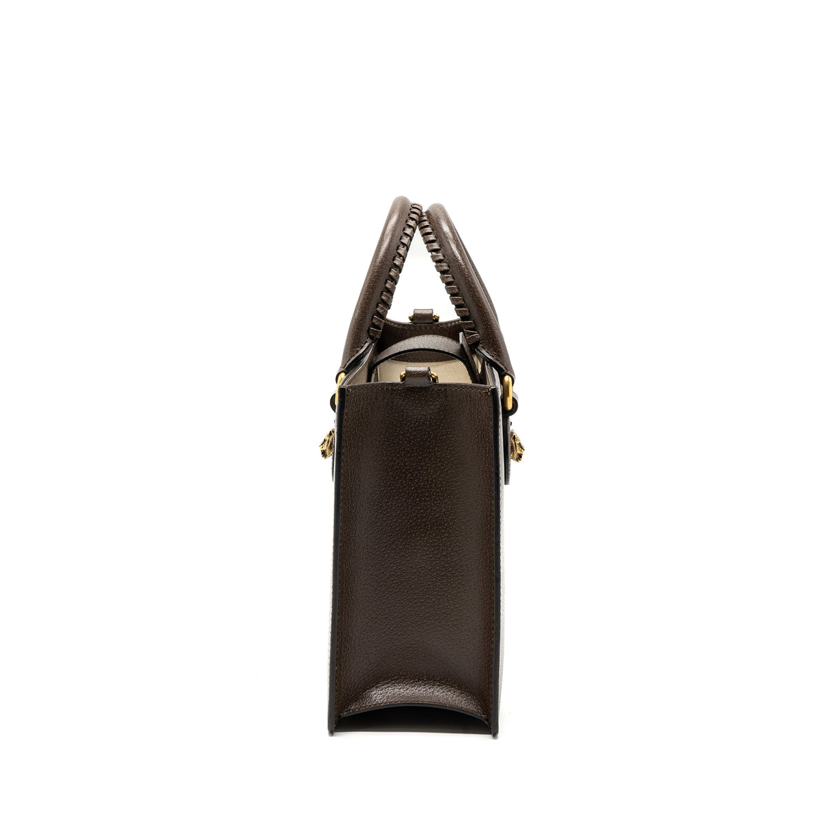 gucci-top-handle-tote-bag-calfskin-dark-brown-ghw