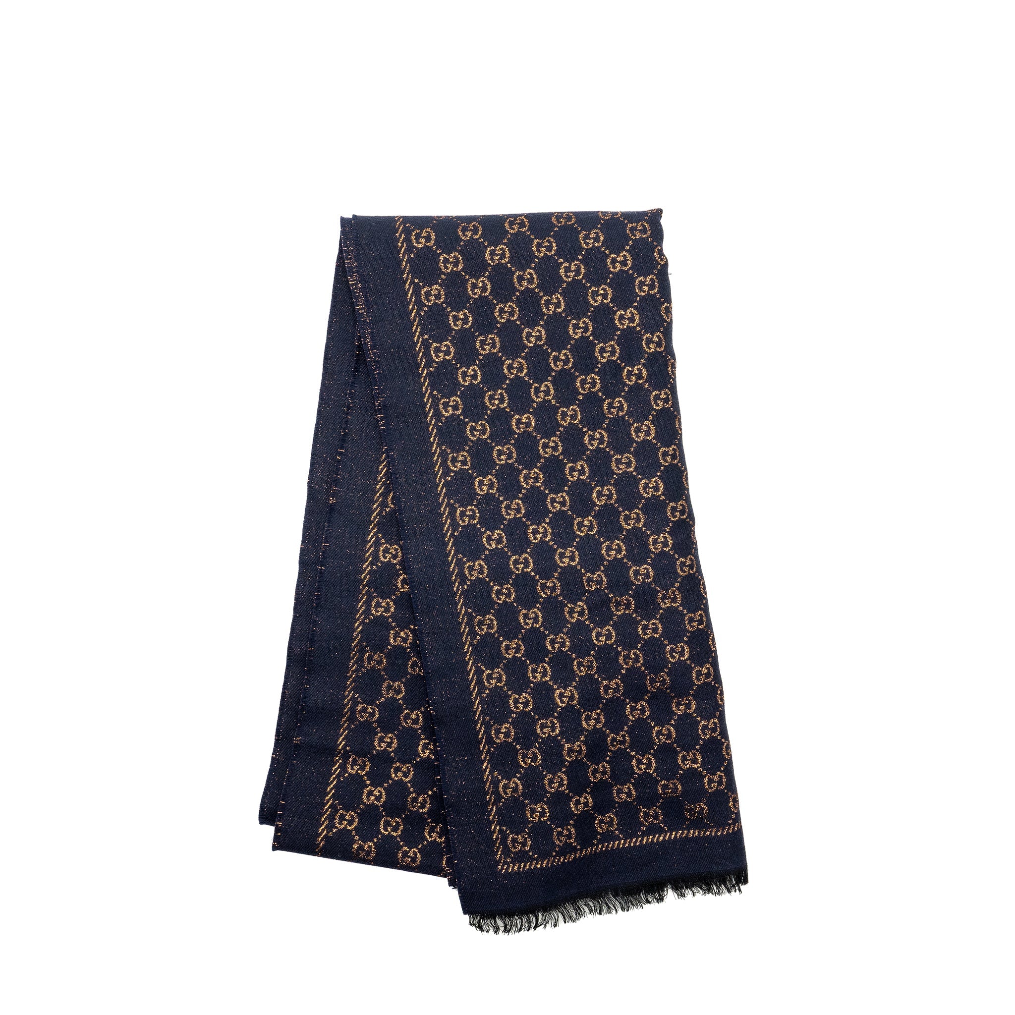 gucci-wool-scarf-gg-supreme-navy-gold