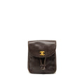 chanel-vintage-flap-backpack-caviar-brown-ghw