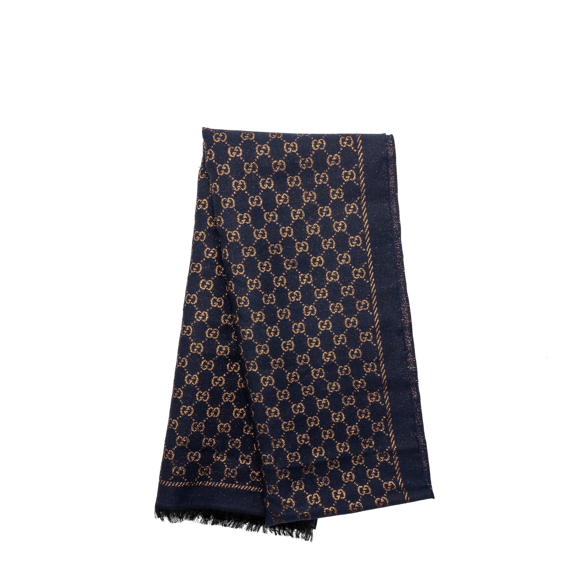 gucci-wool-scarf-gg-supreme-navy-gold