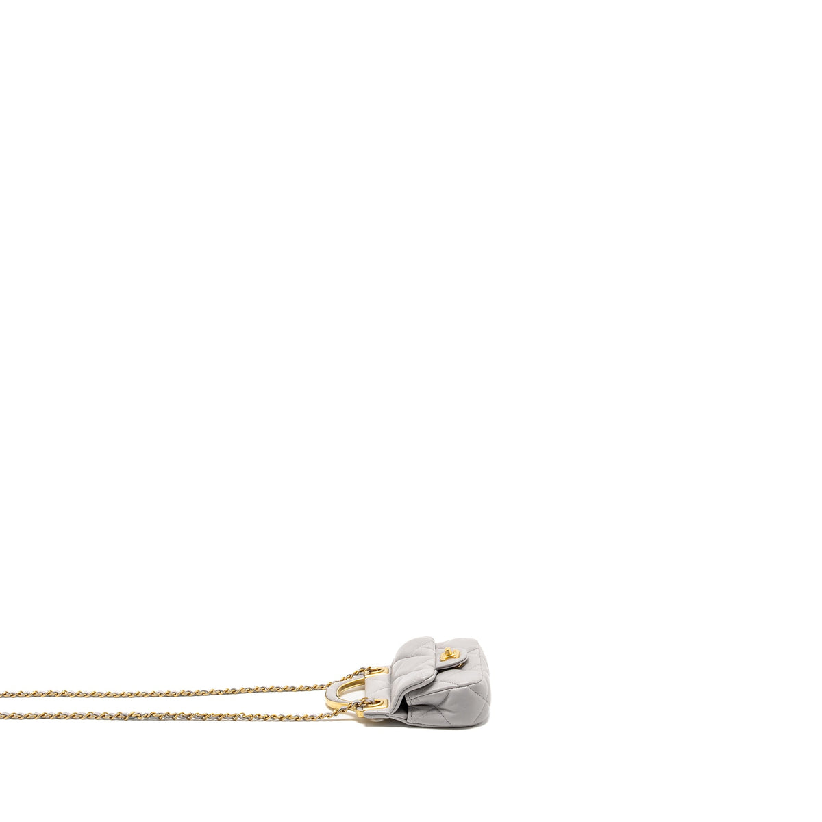 chanel-mini-quilted-flap-card-holder-with-chain-lambskin-grey-ghw-copy-1