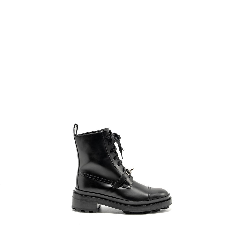 hermes-size-37-5-funk-ankle-boot-black-shw-1