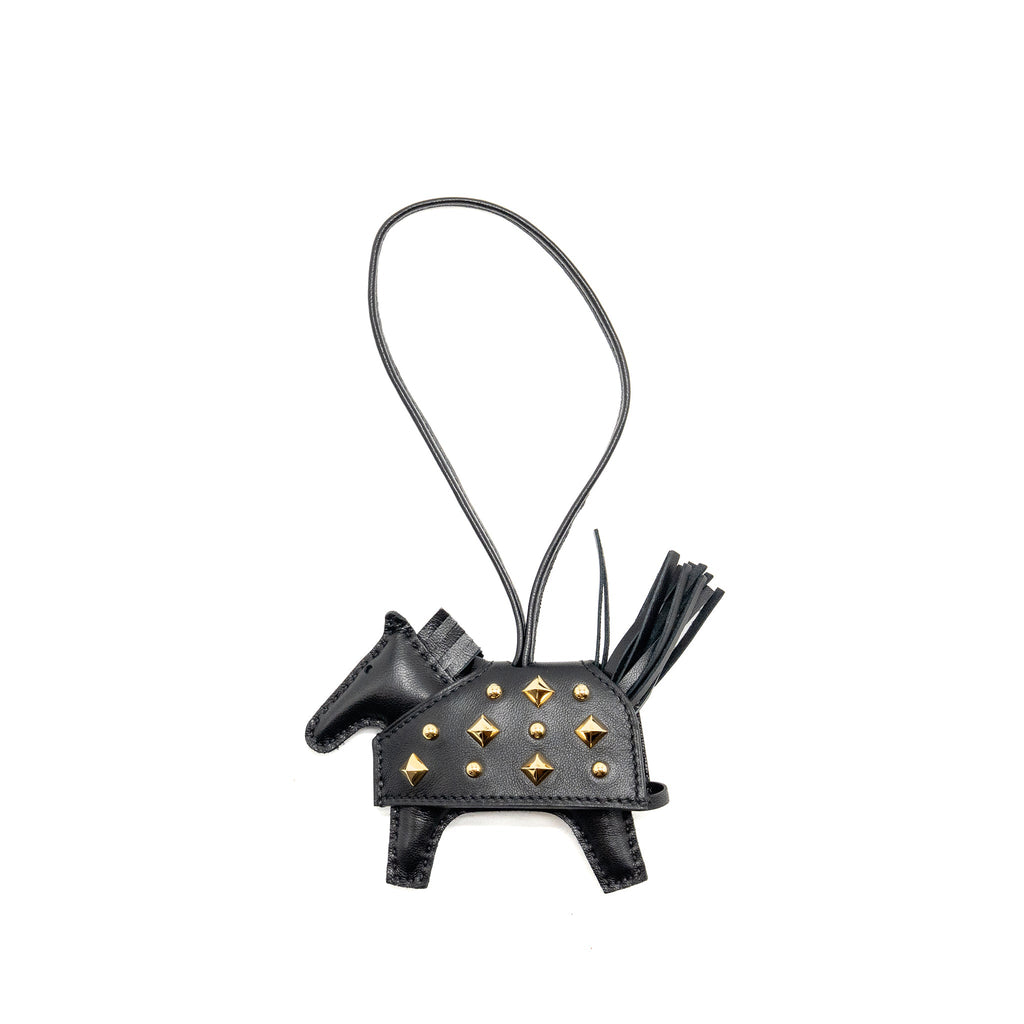 hermes-rodeo-robeo-rock-pm-bag-charm-lambskin-metallic-studs-black-ghw-stamp-k