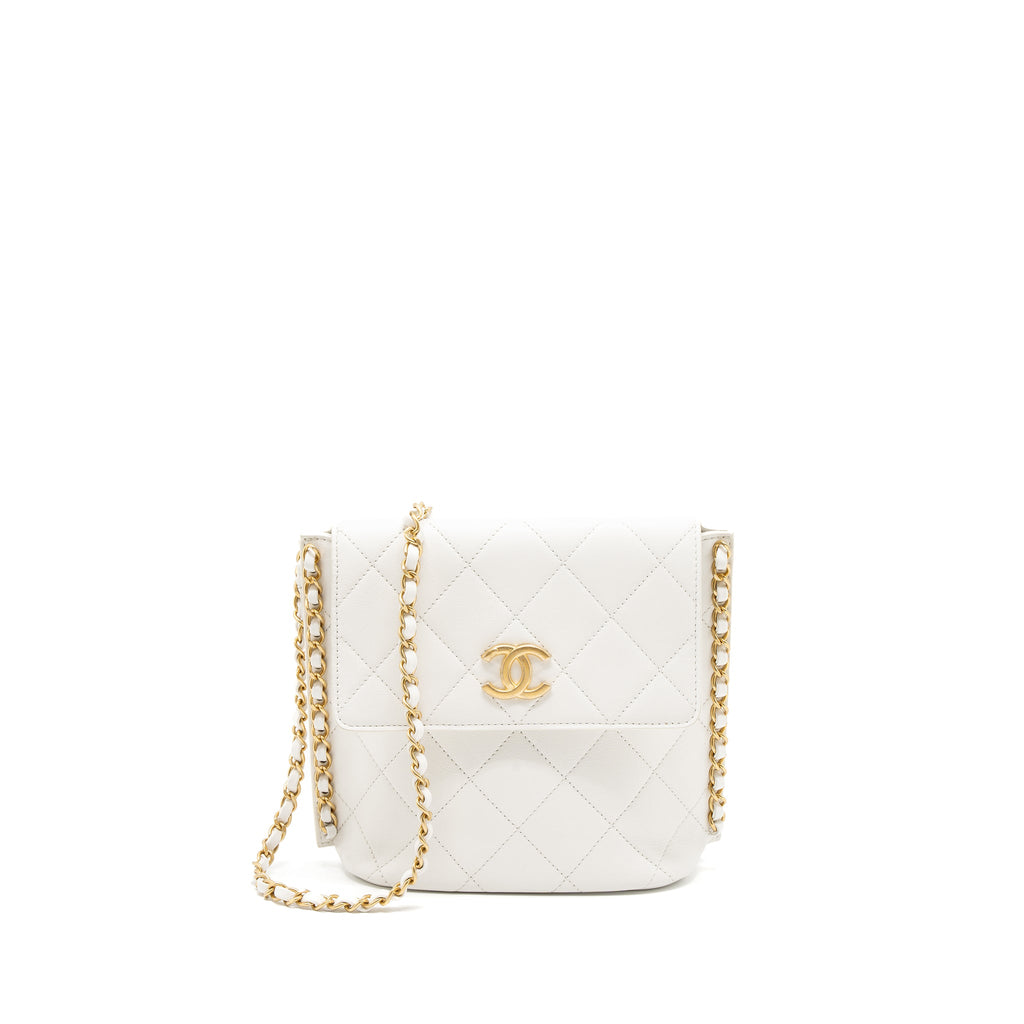 chanel-crossbody-square-flap-bag-lambskin-white-brushed-ghw