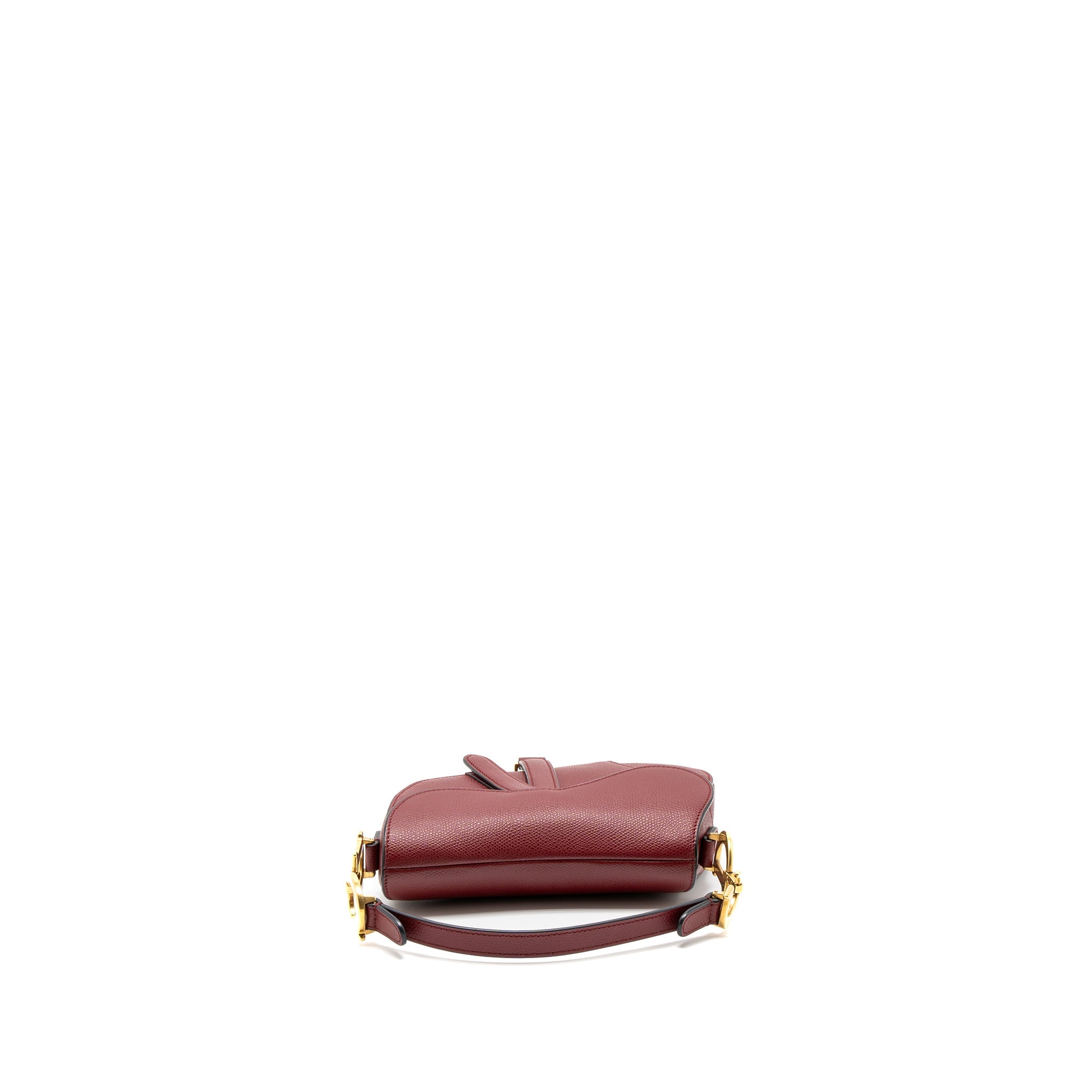 dior-mini-saddle-bag-grained-calfskin-red-ghw