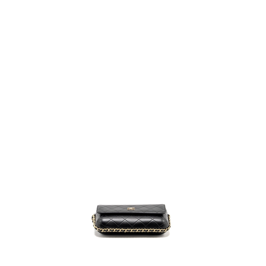 chanel-22a-phone-case-mini-wallet-on-chain-lambskin-black-lghw-microchip-copy