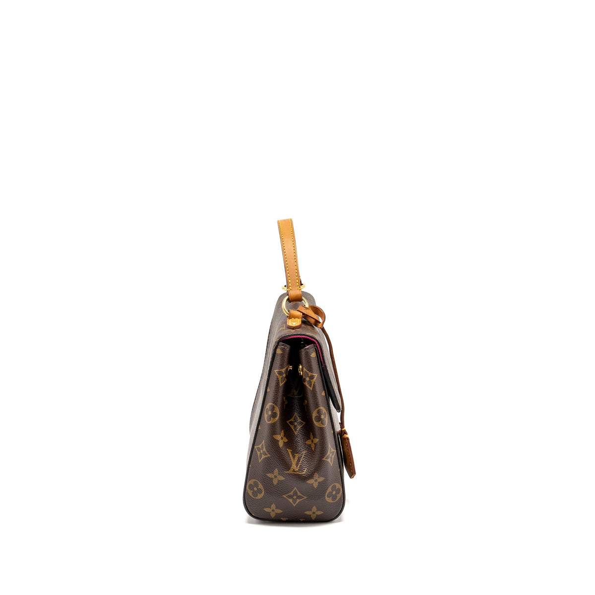 louis-vuitton-cluny-bb-monogram-canvas-with-pink-strap-ghw