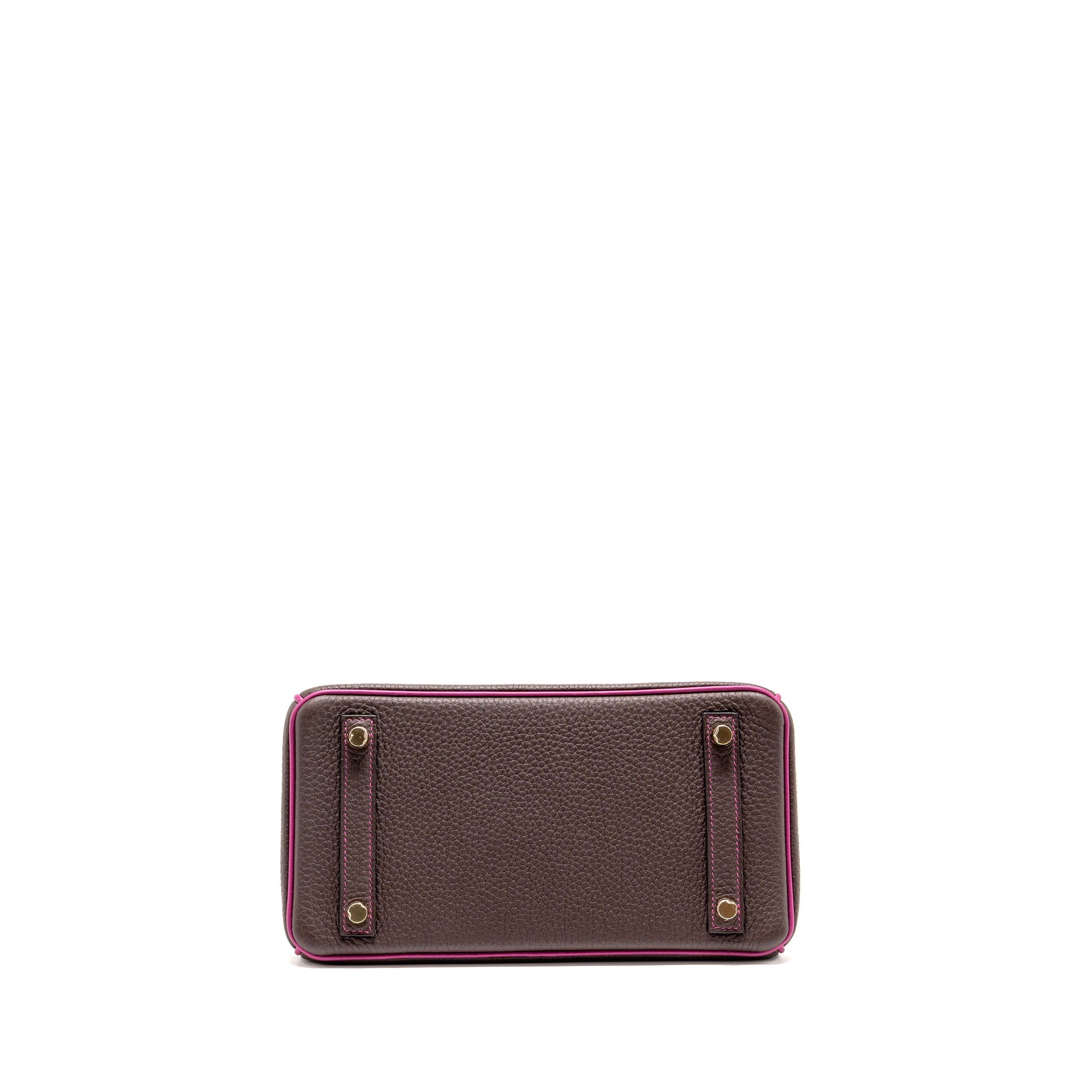 hermes-birkin-25-togo-chocolate-rose-pourpre-brushed-ghw-stamp-d