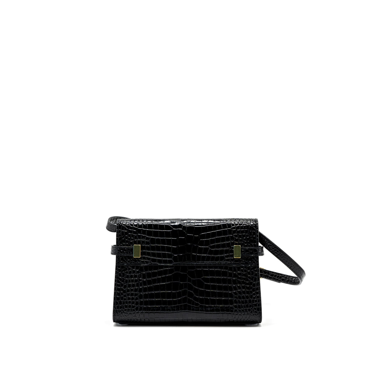 saint-laurent-manhattan-shoulder-bag-crocodile-embossed-black-ghw-1