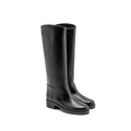chanel-size-38-cc-logo-high-boots-calfskin-black