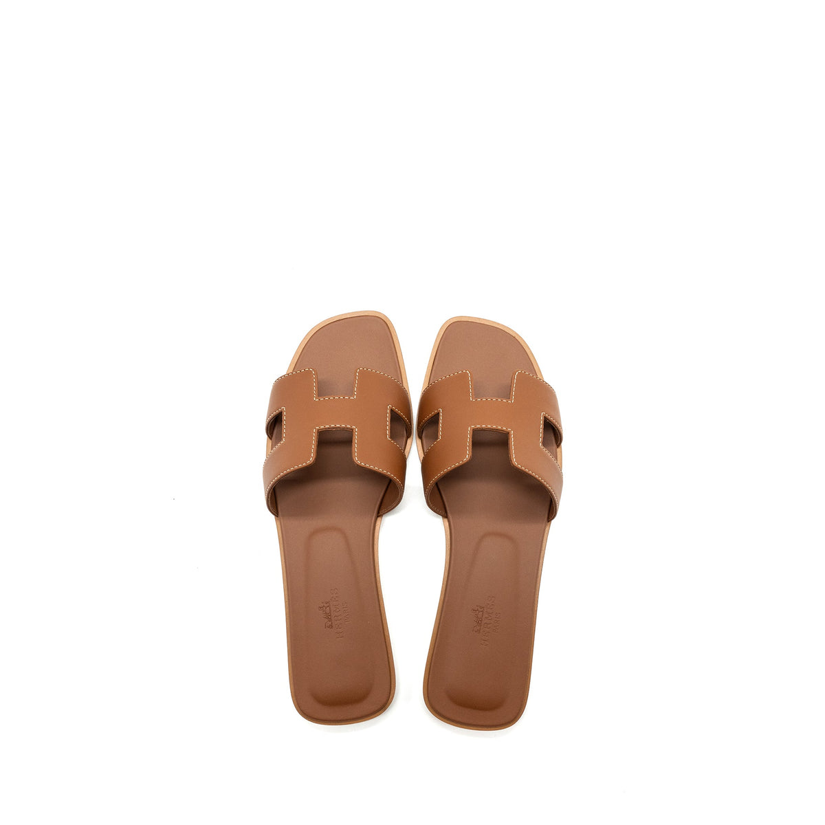 hermes-size-38-oran-sandals-calfskin-gold
