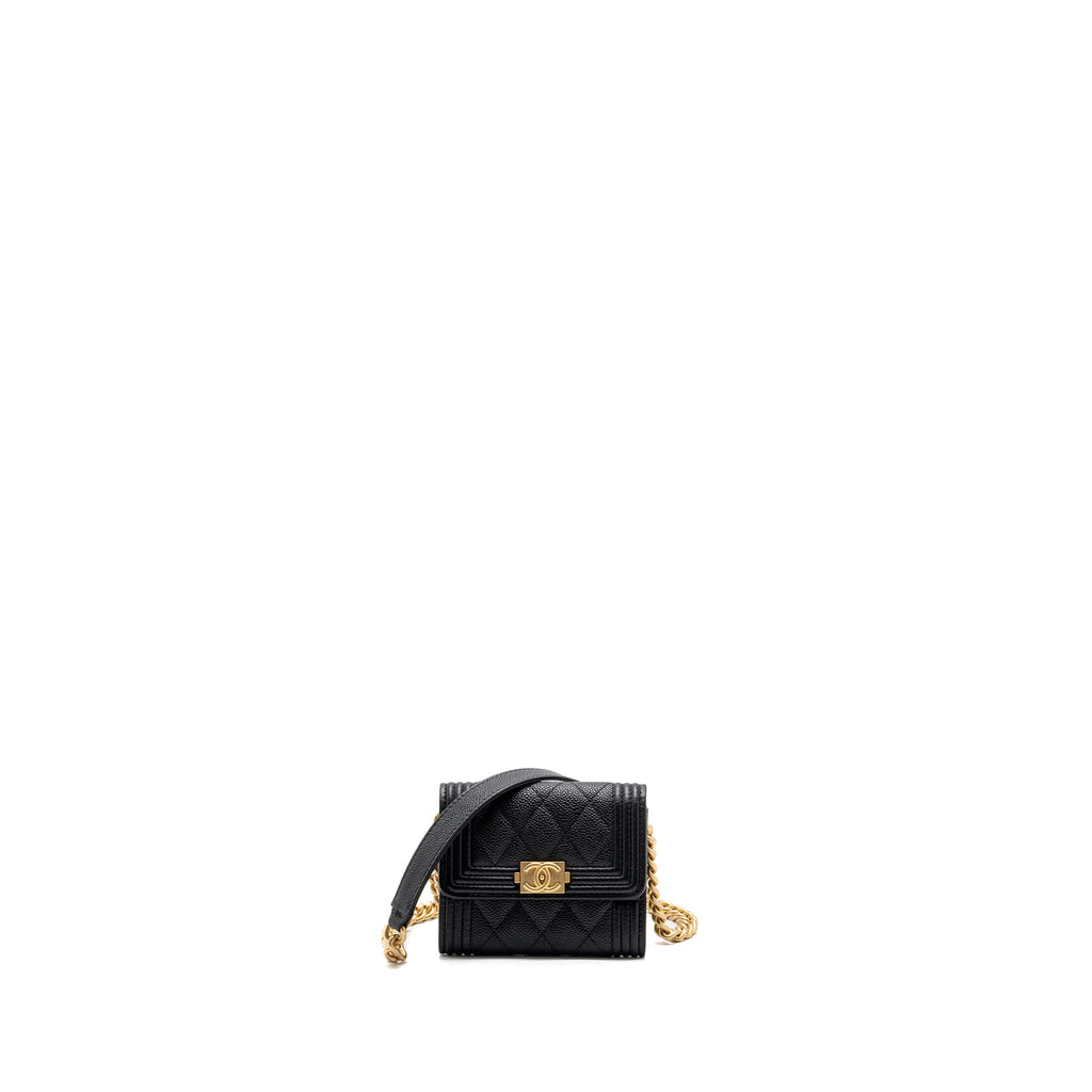 chanel-boy-card-holder-with-chain-caviar-black-ghw
