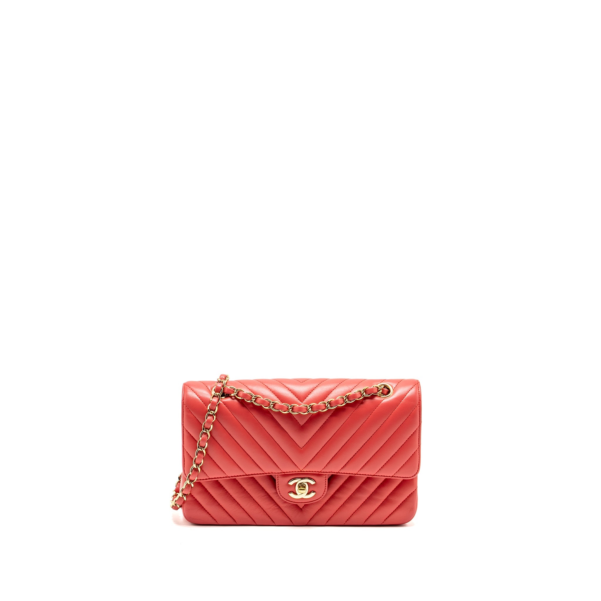 chanel-medium-classic-double-flap-bag-chevron-lambskin-pink-lghw