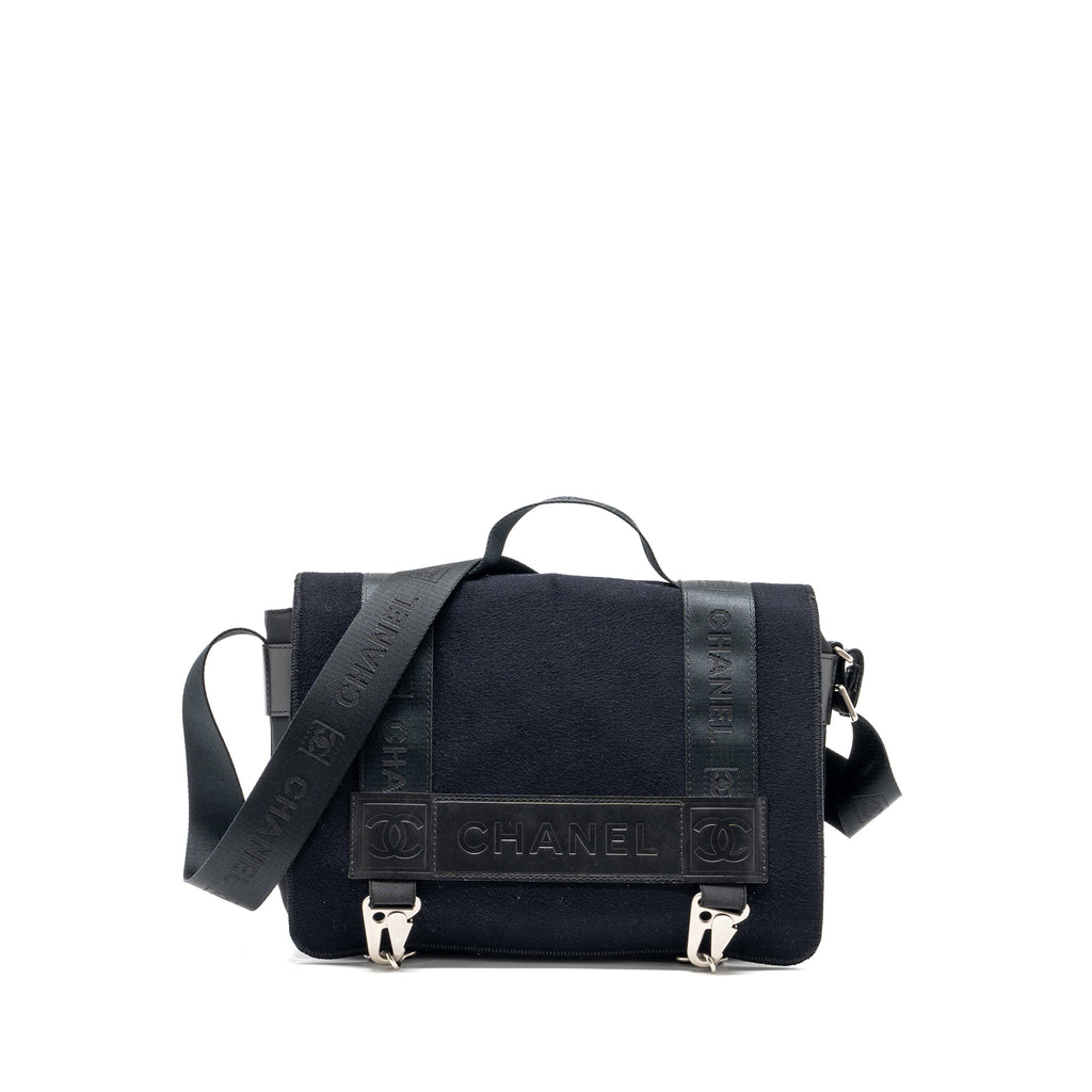 chanel-vintage-messenger-shoulder-bag-felt-canvas-shw