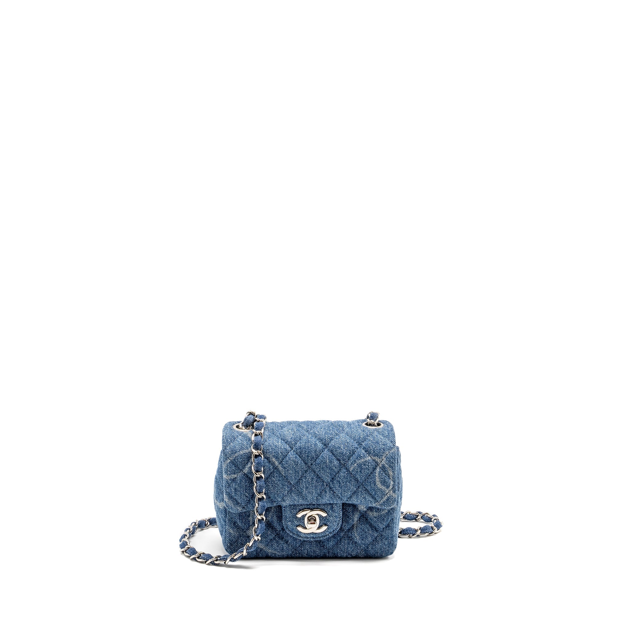 chanel-mini-square-flap-bag-denim-blue-shw