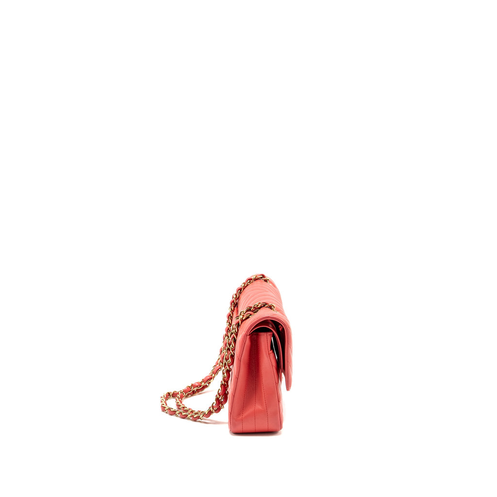 chanel-medium-classic-double-flap-bag-chevron-lambskin-pink-lghw