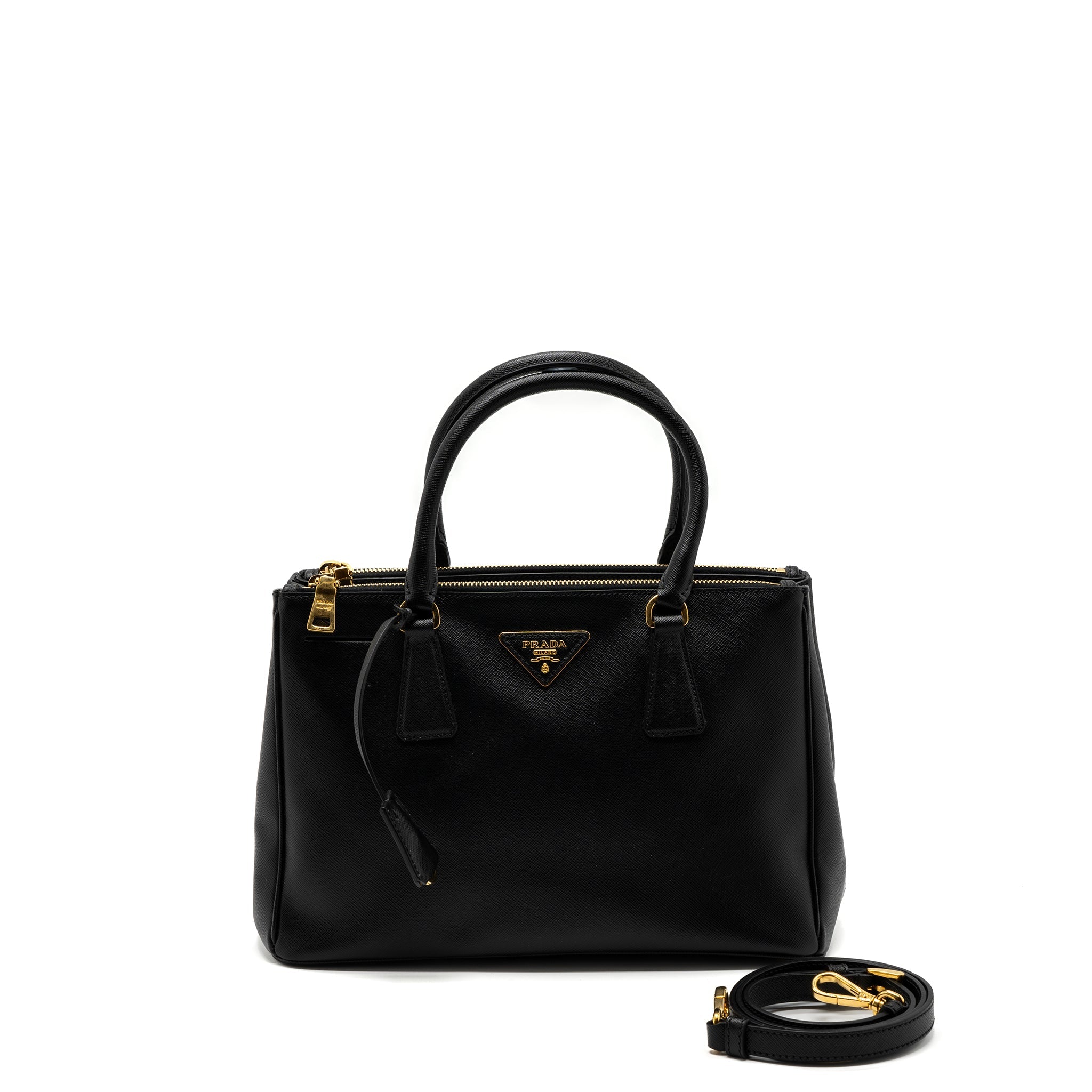prada-double-zip-tote-bag-saffiano-calfskin-black-ghw