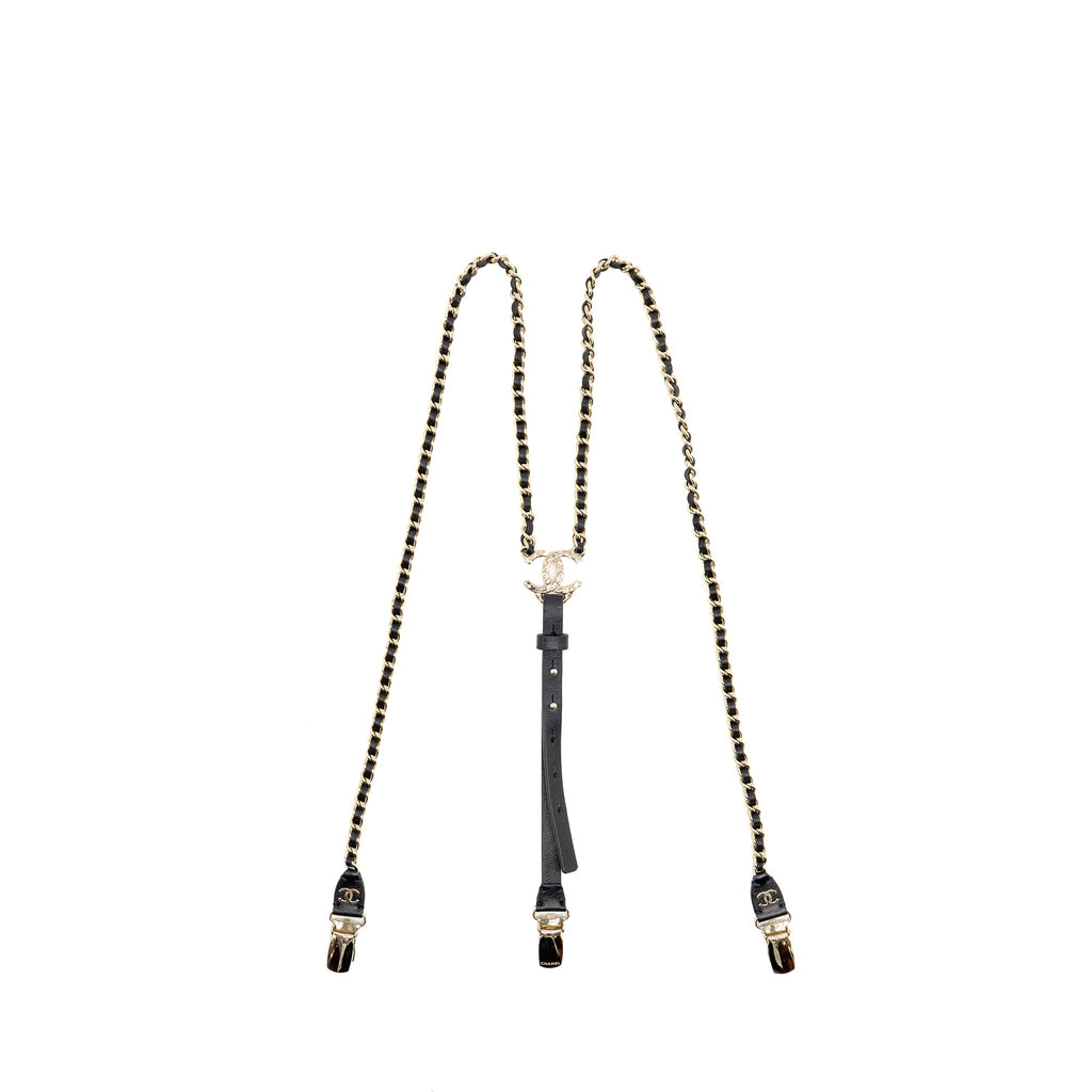 chanel-chain-shoulder-strap-with-leather-black-lghw