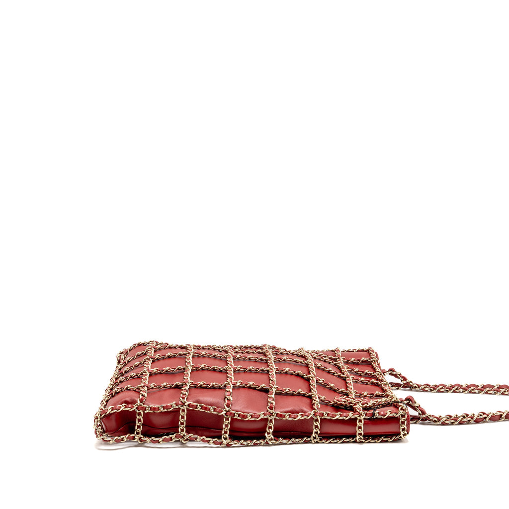 chanel-20a-chain-frame-cc-charm-shopping-tote-bag-lambskin-red-lghw