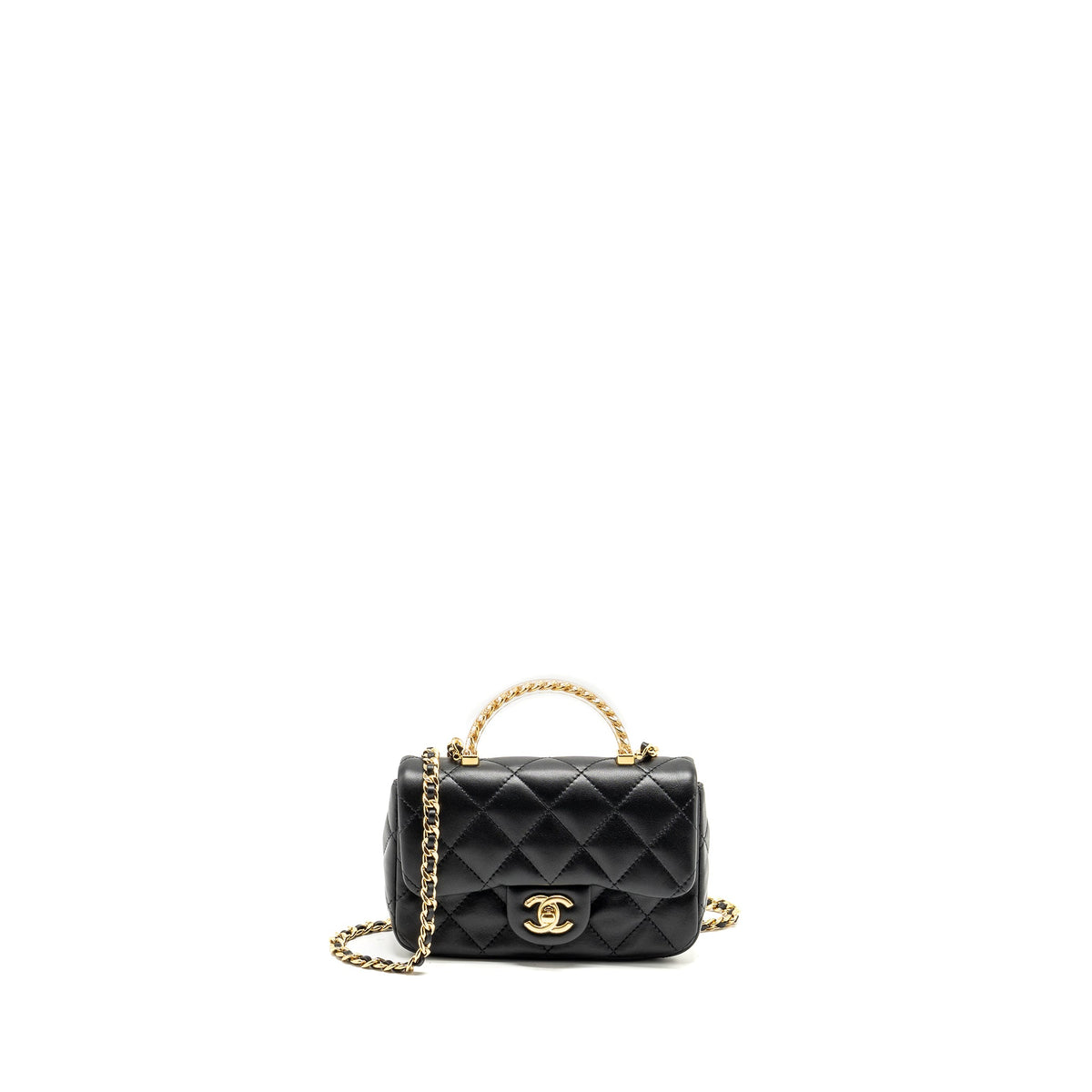 chanel-24s-top-handle-mini-flap-bag-lambskin-black-ghwmicrochip