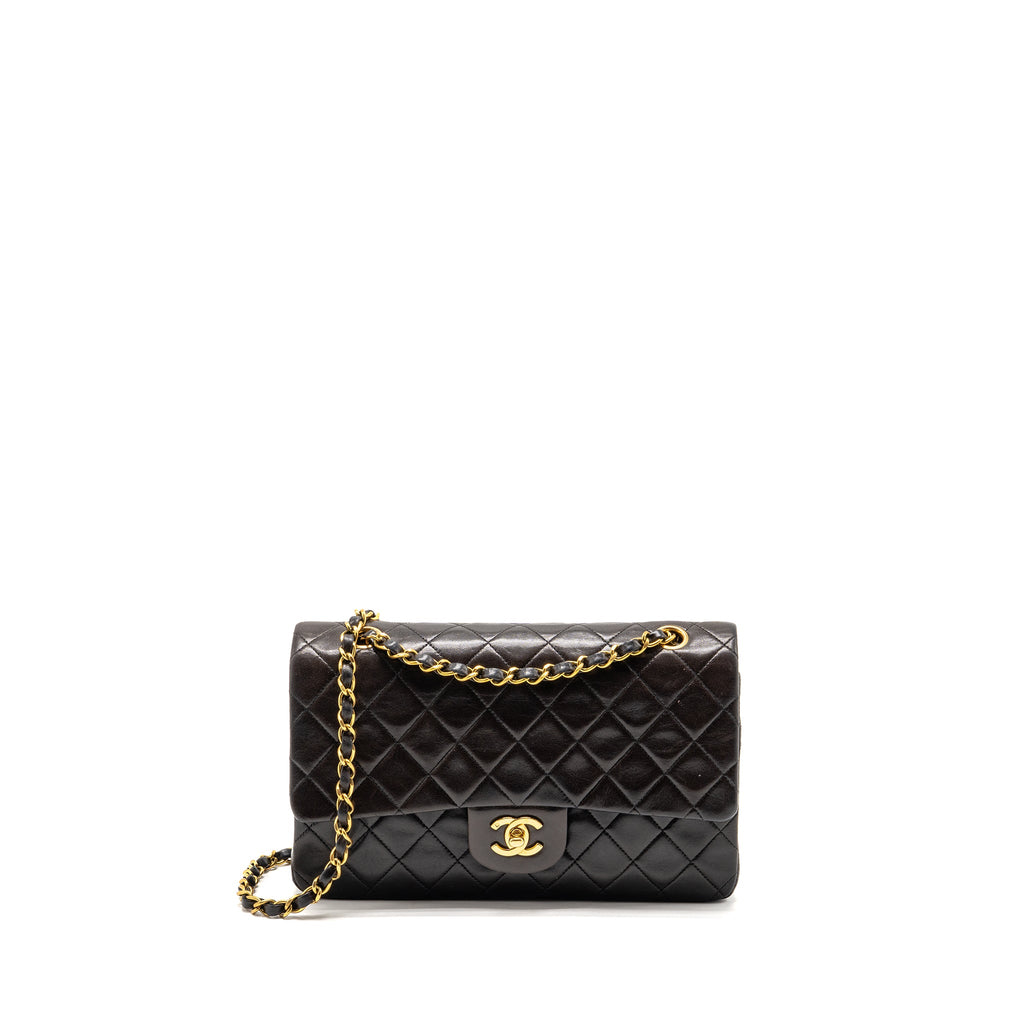 chanel-vintage-medium-classic-double-flap-bag-lambskin-dark-brown-ghw