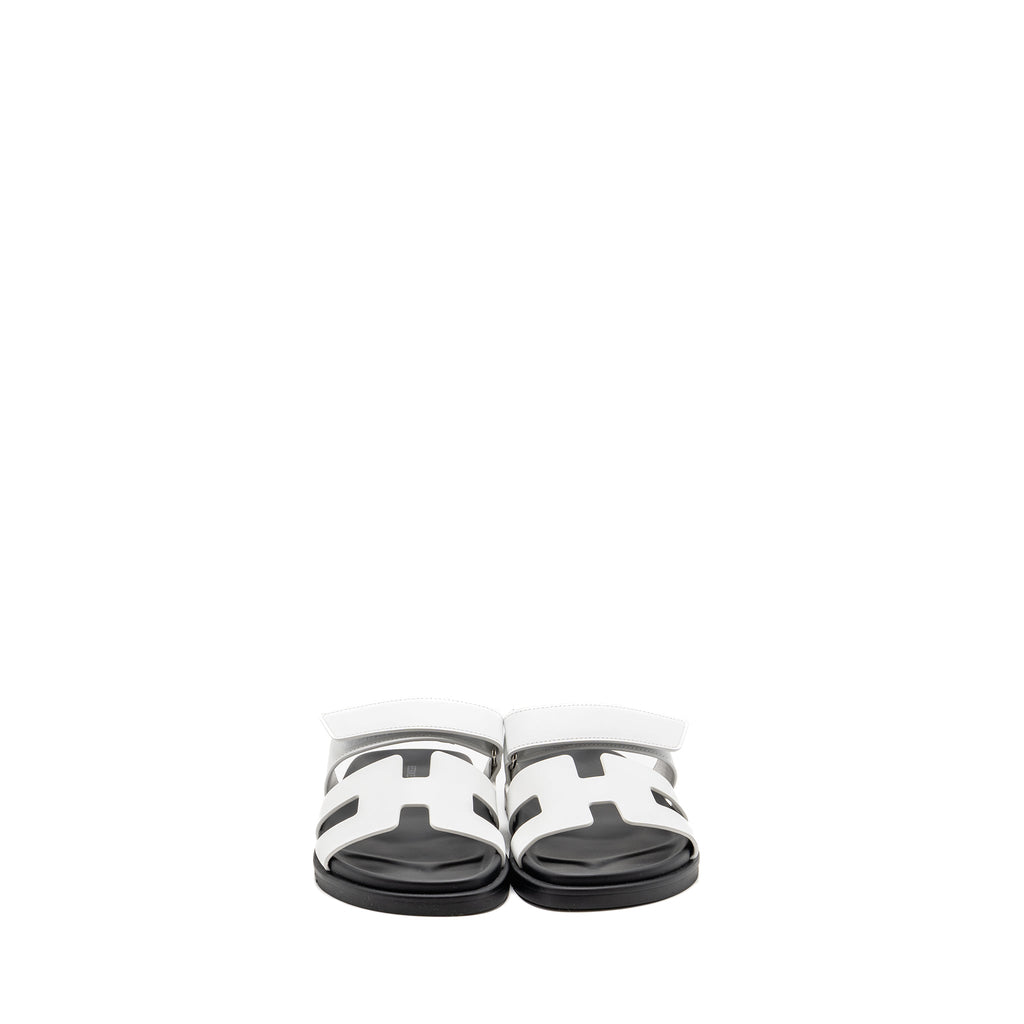 hermes-size-38-chypre-sandals-calfskin-blanc