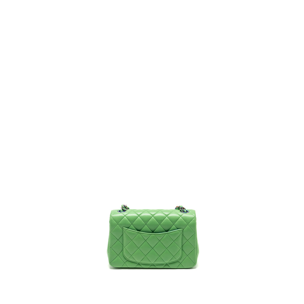 chanel-mini-rectangular-flap-bag-lambskin-green-iridescent-hardware-copy