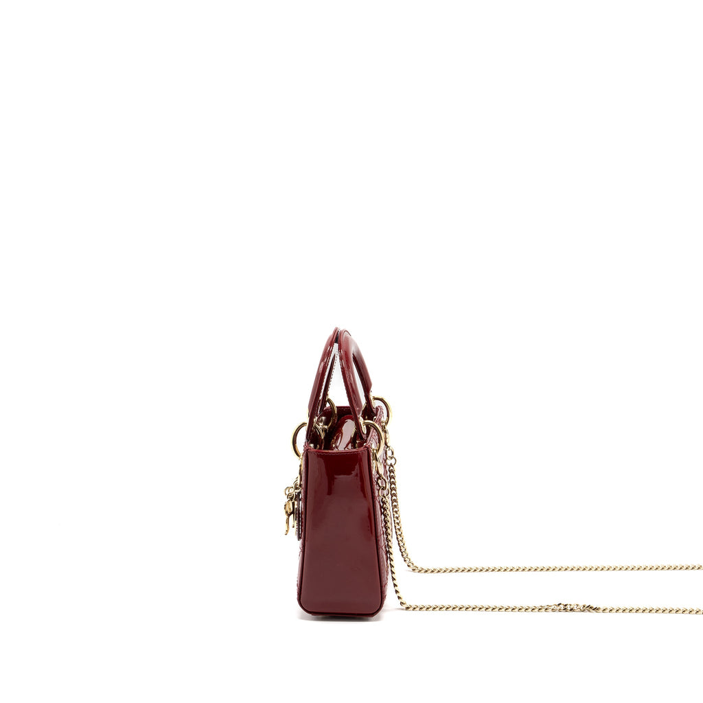 dior-mini-lady-dior-patent-red-lghw-1
